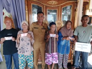 Pemdes Tanjung Tiga Realisasikan BLT- DD Bulan Januari- Maret 2025