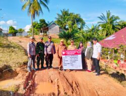 Pemdes Tebing Abang Gelar Titik Nol Pembangunan Fisik Tahun Anggaran 2025