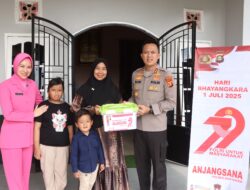 Kapolres Banyuasin Pimpin Anjangsana Ke Purnawirawan Polri Jelang HUT Bhayangkara Ke 79 Tahun 2025