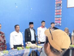 Kades Masrodi MN Resmi Lantik M.Rasyid Sidik Menjabat Sekdes Lebung