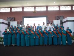 Bupati Banyuasin Hadiri Pelantikan Bunda Paud Kecamatan dan Ketua Tim Pembina Posyandu Kecamatan se-Kabupaten Banyuasin