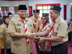 Musyawarah Cabang V Gerakan Pramuka, Sekda Banyuasin: Mari Lahirkan Pemimpin Masa Depan