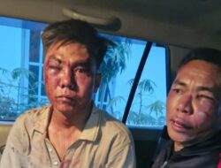 Niat Urus Warganya,Kades di OKI Babak Belur Dikeroyok Puluhan Petugas Keamanan PT.BCP