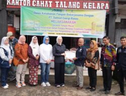 Wabup Netta Tinjau Gerakan Pangan Murah Di Talang Kelapa