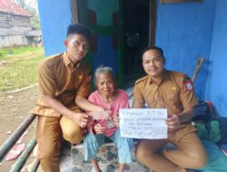 Pemdes Tanjung Pasir Realisasi BLT-DD Tahap Ahir Secara Door to door