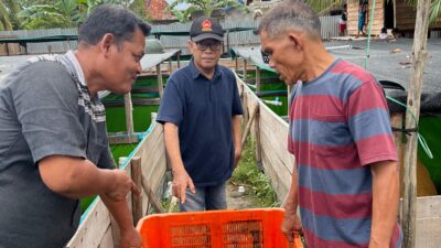 BUMDes Sinar Bulan Desa Pagar Bulan Sukses Panen Perdana Ikan Lele