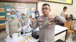 Komitmen Bersih Narkoba, Kapolres Banyuasin dan Jajaran Pimpinan Jalani Tes Urine