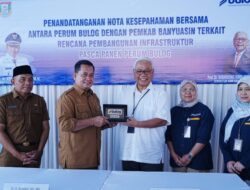 Bupati Banyuasin MoU dengan Porum Bulog Perkuat Ketahanan Pangan