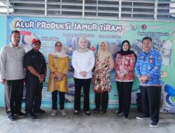 Wabup Netta Tinjau Inovasi Olahan Jamur Tiram