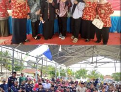 Masyarakat Terdampak Banjir di Kecamatan Muara Sugihan Terima Penyerahan Bantuan Dari Anggota DPRD Kabupaten Banyuasin