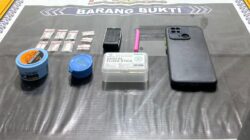 Satresnarkoba Polres Banyuasin Amankan Sopir Pembawa 9 Paket Sabu