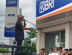 Massa Ormas JPKP Geruduk Bank BRI Pangkalan Balai Minta Transparansi Terkait Pinjaman KUR dan Kredit Macet