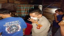 Polsek Betung Lakukan Olah TKP Penemuan Warga Meninggal Dunia di Kelurahan Rimba Asam