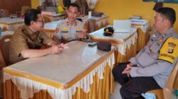 Demi Keselamatan Pelajar Polsek Rantau Bayur Buat Zebra Cross
