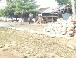 Focus Membangun Infrastruktur,Pemdes Pagar Bulan Realisasikan DD 2026 Bagun Jalan Poros Desa 