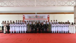 Bupati Askolani Kukuhkan Paskibraka Banyuasin 2026, Tekankan Disiplin dan Jiwa Nasionalisme