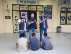 Polsek Banyuasin II Berhasil Ungkap Pencurian Perangkat BTS di Banyuasin II, Tiga Terduga Pelaku Diamankan