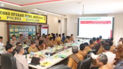 Polres Banyuasin Gelar Rakor Penanggulangan Karhutla, Perkuat Sinergi dan Kesiapsiagaan Lintas Sektor