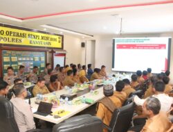Polres Banyuasin Gelar Rakor Penanggulangan Karhutla, Perkuat Sinergi dan Kesiapsiagaan Lintas Sektor