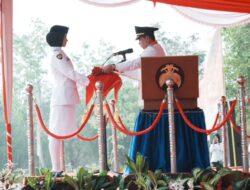 Sang Saka Merah Putih Berkibar Sempurna di Banyuasin pada Peringatan HUT ke-81 RI