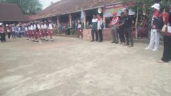 65 Peserta Lomba Gerak Jalan Sekecamatan Rantau Bayur Meriahkan HUT ke-81 RI