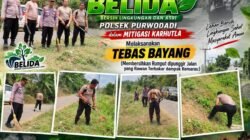 Tekan Risiko Karhutla, Polsek Purwodadi Polres Musi Rawas Gelar Program Belida Dan Tebas Bayang