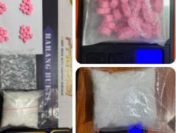 Satresnarkoba Polres Banyuasin Amankan Pria Bawa 101 Gram Sabu dan 70 Butir Ekstasi