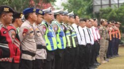 Polres Banyuasin Gelar Apel Pasukan Operasi Patuh Musi 2026